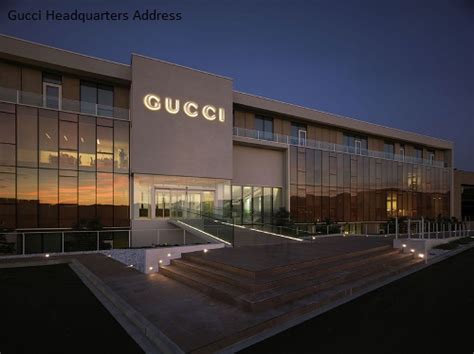 gucci headquarters address.